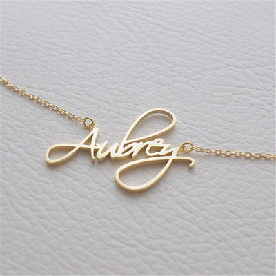 Custom Personalized Name Necklace – Stainless Steel / Gold / Silver