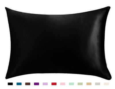 Pillowcase Satin | Solid Color | Silk | Single Pillowcase