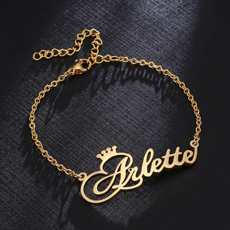 Custom Personalized Name Necklace – Stainless Steel / Gold / Silver
