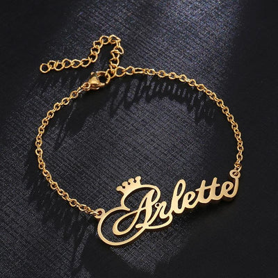 Custom Personalized Name Necklace – Stainless Steel / Gold / Silver