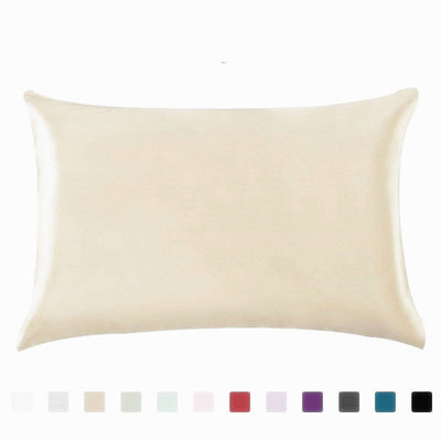 Pillowcase Satin | Solid Color | Silk | Single Pillowcase
