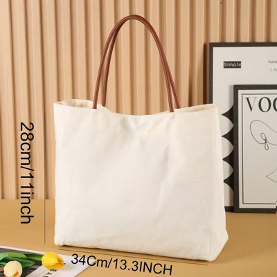 Customizable Canvas Tote Bag