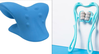 Multifunctional Six-Wheel Neck Massager Roller – Stress & Tension Relief