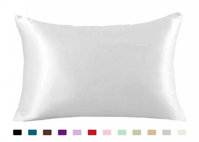 Pillowcase Satin | Solid Color | Silk | Single Pillowcase