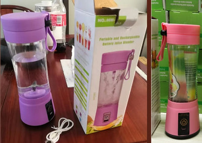 Mini Portable Blender – USB Rechargeable Juicer for Home & Travel