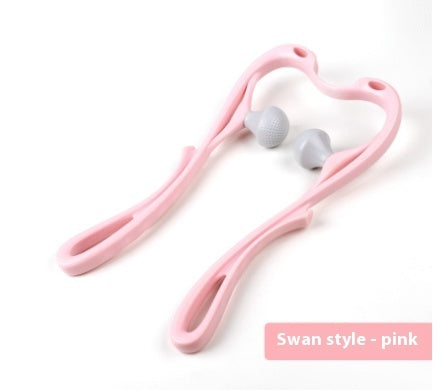 Multifunctional Six-Wheel Neck Massager Roller – Stress & Tension Relief