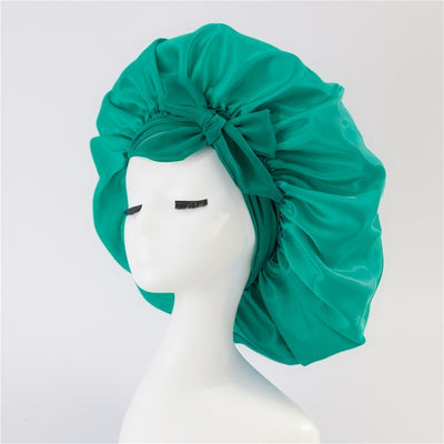 New Silk Bonnet For Sleeping | Women Satin Bonnet | For Any Type Hair With Tie Band