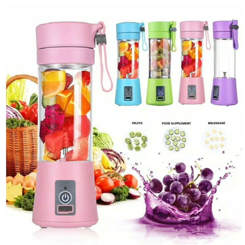 Mini Portable Blender – USB Rechargeable Juicer for Home & Travel