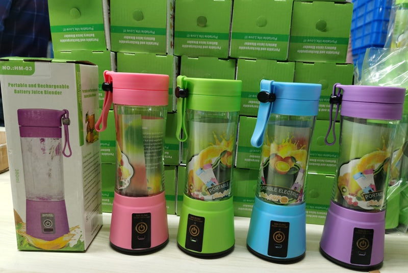 Mini Portable Blender – USB Rechargeable Juicer for Home & Travel