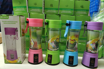 Mini Portable Blender – USB Rechargeable Juicer for Home & Travel